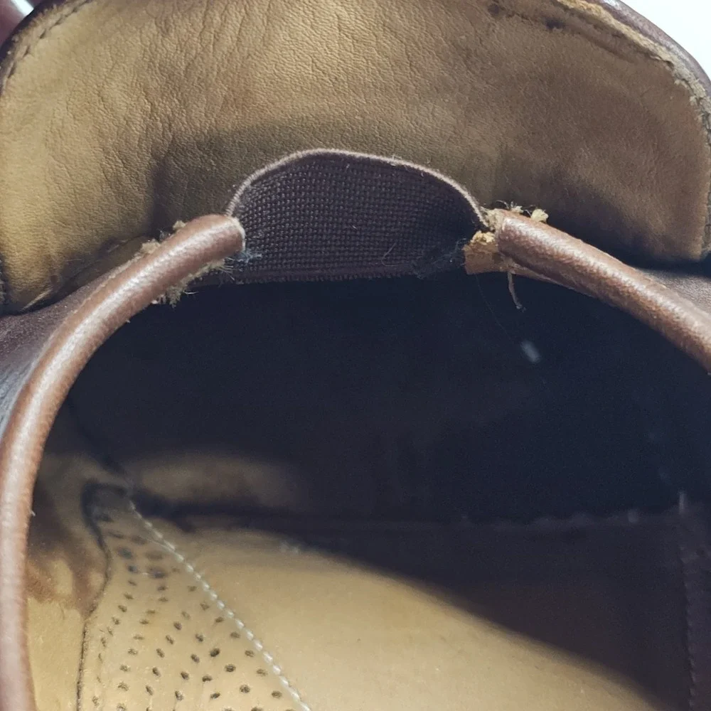 Florsheim Comfortech Kiltie Tassel Penny Loafers Leather Old Money Sz 9.5 D